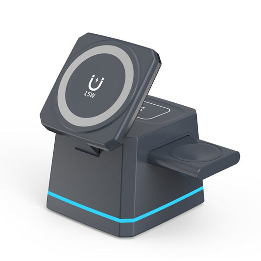 H49 3 in 1 Multi-function Magnetic Wireless Charger, H49  
