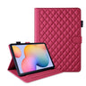 Rhombus Lattice Leather Tablet Case, For Samsung Galaxy Tab S6 Lite 2024, For Samsung Galaxy Tab S9 FE+ / S9+, For Samsung Galaxy Tab S9 FE / S9  