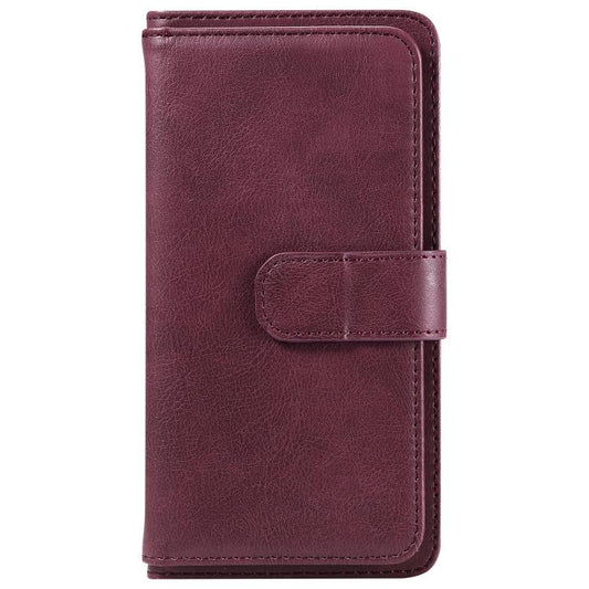 Multi-Function Wallet 10 Card Slots Leather Phone Case, For Redmi Note 17 5G/4G Global 171mm, For Redmi Note 17 Pro+ 5G Global 163mm, For Redmi 17 5G/4G Global 171mm, For Redmi Note 14 5G  