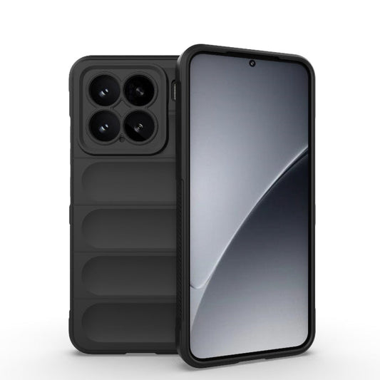 Magic Shield TPU + Flannel Phone Case, For Xiaomi 14T Pro 5G Global, For Xiaomi 14T 5G Global  