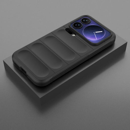 Magic Shield TPU + Flannel Phone Case, For Xiaomi Poco M7 4G 169mm, For Xiaomi 15T Pro 5G Global  