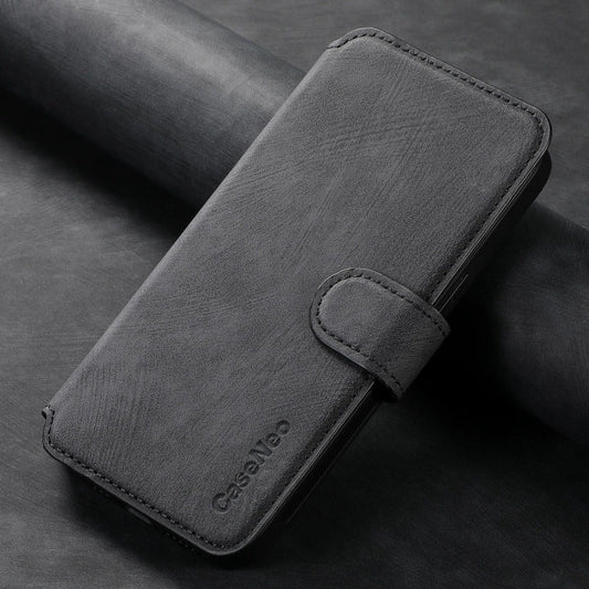 CaseNeo MagSafe RFID Anti-theft Retro Leather Phone Case, For Redmi Note 12 Pro+ 5G, For Redmi Note 12 Pro 5G, For Redmi Note 11S 4G, For Redmi Note 10 4G / Note 10S  