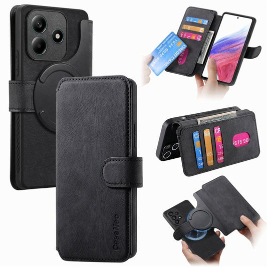 CaseNeo MagSafe RFID Anti-theft Retro Leather Phone Case, For Redmi K70 / K70 Pro, For Redmi Note 13 Pro 4G, For Redmi 13C 4G / 13R, For Redmi Note 13 4G  