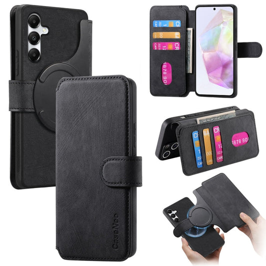 CaseNeo MagSafe RFID Anti-theft Retro Leather Phone Case, For Galaxy A35 5G, For Galaxy A05, For Galaxy A05s, For Galaxy A25 5G  