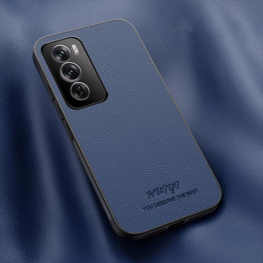 HUIYI Leather Magnetic Phone Case, For OPPO Reno12 Pro 5G Global, For OPPO Reno12 5G Global, For OPPO A60 4G, For OPPO K12  