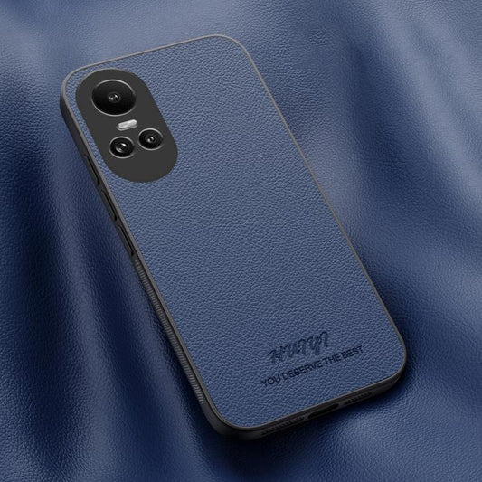HUIYI Leather Magnetic Phone Case, For OPPO Reno10 / Reno10 Pro Global, For OPPO Find X8 Pro  