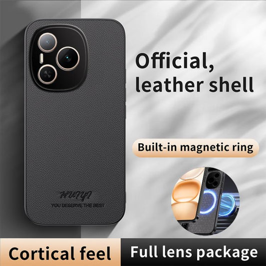 HUIYI Leather Magnetic Phone Case, For Honor X9b, For Honor 90 Lite, For Honor Magic5 Pro, For Honor Magic5  