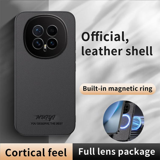 HUIYI Leather Magnetic Phone Case, For Honor 200 Pro, For Honor 200 Lite Global, For Honor X8b, For Honor X7b / Play 50 Plus  