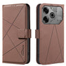 Geometric Pattern RFID Leather Phone Case, For Tecno Camon 30 4G / 30 5G, For Tecno Spark 20 Pro+, For Tecno Spark 20 Pro, For Tecno Spark GO 2024 / 20C / Pop 8  