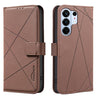 Geometric Pattern RFID Leather Phone Case, For Tecno Camon 50 4G, For Tecno Spark Go 3, For Tecno Pova 7 Pro 5G, For Tecno Spark 40 Pro 4G  