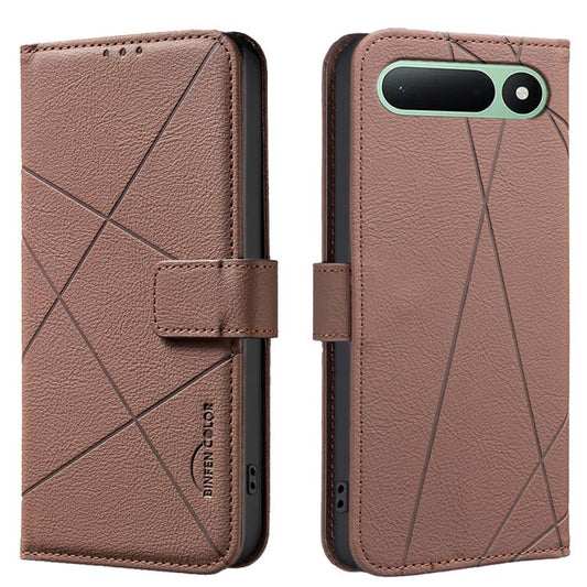 Geometric Pattern RFID Leather Phone Case, For Tecno Spark 50 5G, For Tecno Pova Curve 2 5G, For Tecno Spark 50 4G, For Tecno Camon 50 Pro 4G  