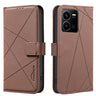 Geometric Pattern RFID Leather Phone Case, For vivo Y35 4G / Y22S, For vivo Y21 / Y21S / Y33S, For vivo Y27 4G  