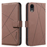 Geometric Pattern RFID Leather Phone Case, For iPhone XR, For iPhone XS Max, For iPhone 6 Plus / 7 Plus / 8 Plus  
