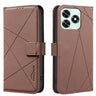 Geometric Pattern RFID Leather Phone Case, For Honor X5c 4G / X5c Plus, For Honor X9d 5G / X70 5G, For Honor X7d 5G, For Honor 400 Pro Global 160.8mm  