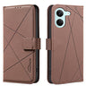 Geometric Pattern RFID Leather Phone Case, For Redmi K90/Poco F8 Pro, For Redmi 15C 5G / 4G EU 173mm, For Redmi 15 5G Global / 15 4G SEA 169.5mm, For Redmi Turbo 4 Pro  