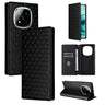 Cubic Grid Texture Flip Leather Phone Case, For Redmi Note 13 Pro 4G Global, For Redmi A3, For Redmi 13C 5G / 13R 5G, For Redmi Note 13 4G  