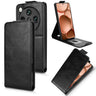Magnetic Vertical Flip Leather Phone Case with Buckle, For OPPO Reno16 F 5G / Reno16 FS 5G  