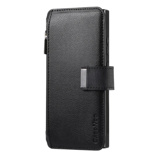 CaseNeo MagSafe RFID Anti-theft Zipper Wallet Retro Leather Phone Case, For Galaxy S24 FE 5G, For Galaxy S24 Ultra 5G, For Galaxy S23 5G  