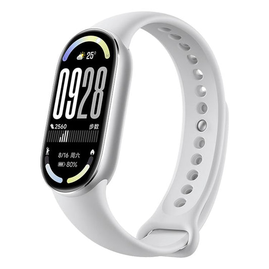 Original Xiaomi Smart Band 10, 1.72 inch AMOLED Screen 5ATM Waterproof Smart Watch, Support Blood Oxygen / Heart Rate Monitor, Smart Band 10 Black, Smart Band 10 Silver, Smart Band 10 Pink Gold  