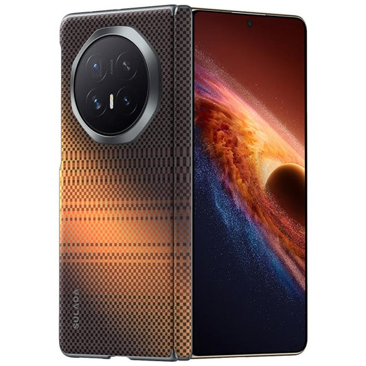 SULADA Kevlar Woven Texture Magnetic Leather Phone Case, For Honor Magic V6, For Honor Magic V5  