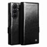 QIALINO Classic 103 Buckle Genuine Leather Phone Case, For Galaxy Z Fold8 Ultra 5G, For Galaxy Z Fold8 5G, For Galaxy Z Flip8 5G, For Samsung Galaxy Z Fold7 5G, For Samsung Galaxy Z Flip7 5G  