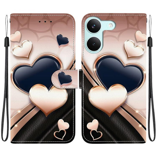 Crystal Texture Colored Drawing Leather Phone Case, For Redmi Turbo 5 5G / Poco X8 Pro 5G, For Redmi Note 15 Pro 4G Global 163.2mm