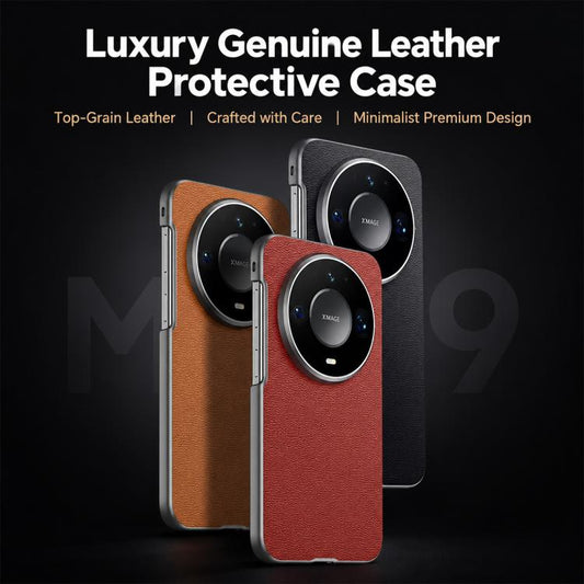 SULADA Frameless Top Layer Cowhide Leather PC Phone Case, For Huawei Pura 90 Pro Max 5G, For Huawei Pura 90 Pro 5G, For Huawei Mate 80 Pro Max, For Huawei Mate 80 / Mate 80 Pro, For Huawei Pura 80 Ultra 5G, For Huawei Pura 80 Pro / Pura 80 Pro+ 5G     ...  