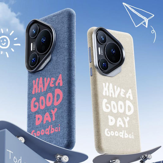 Beautiful Series Denim Texture Full Coverage Magnetic Phone Case, For Huawei Pura 70 Pro, For Huawei Pura 70, For Huawei Mate 60, For Huawei Mate 60 Pro  