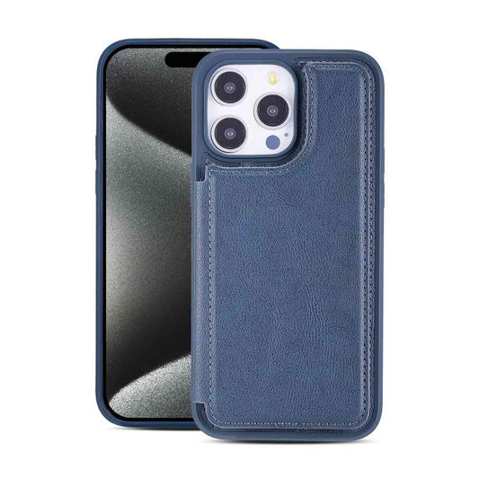 Magnetic Snap Multifunctional Card Wallet Holder Phone Case, For iPhone 16, For iPhone 15 Pro Max, For iPhone 15 Pro  
