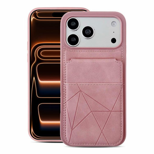 Multifunctional Vertical Flip Card Wallet Holder Vegan Leather Back Phone Case, For iPhone 17 Pro Max, For iPhone 17 Pro, For iPhone 17  