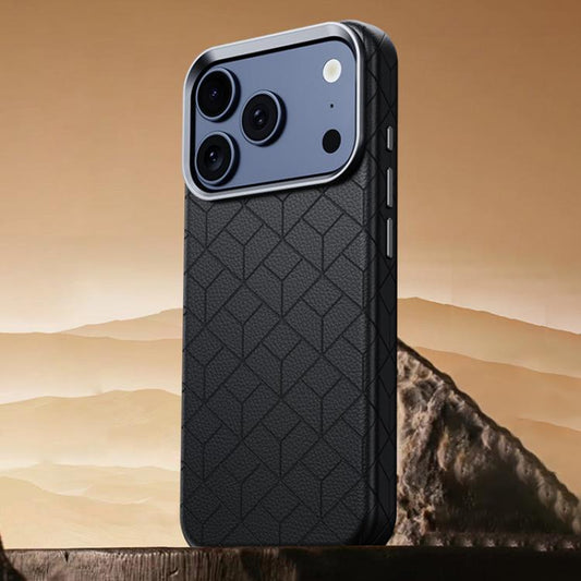 Rubik Cube Series Embossed Grid Pattern Magnetic Phone Case, For iPhone 17 Pro Max, For iPhone 17 Pro, For iPhone 17, For iPhone 16 Pro Max  