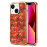 Denior Peony Series Electroplated Magnetic Phone Case, For iPhone 14 / 13, For iPhone 14 Pro, For iPhone 14 Pro Max, For iPhone 13 Pro Max, For iPhone 13 Pro  