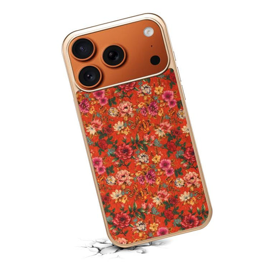 Denior Peony Series Electroplated Magnetic Phone Case, For iPhone 17 Pro Max, For iPhone 17 Pro, For iPhone 17, For iPhone Air, For iPhone 16 Pro Max, For iPhone 16 Pro  