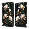Crystal-Like Painted Vegan Leather Phone Case, For Galaxy A17 4G/5G  