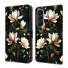 Crystal-Like Painted Vegan Leather Phone Case, For Galaxy A57 5G  