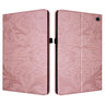 Floral Embossed Pattern Vegan Leather Tablet Case, For Amazon Fire Max 11, For Amazon Fire HD 10  