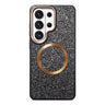 Glitter Airbag Shockproof Magnetic Phone Case, For Galaxy S26 Ultra 5G, For Galaxy S26 5G, For Galaxy S25 Ultra 5G, For Galaxy S24 Ultra 5G, For Galaxy S24 5G  