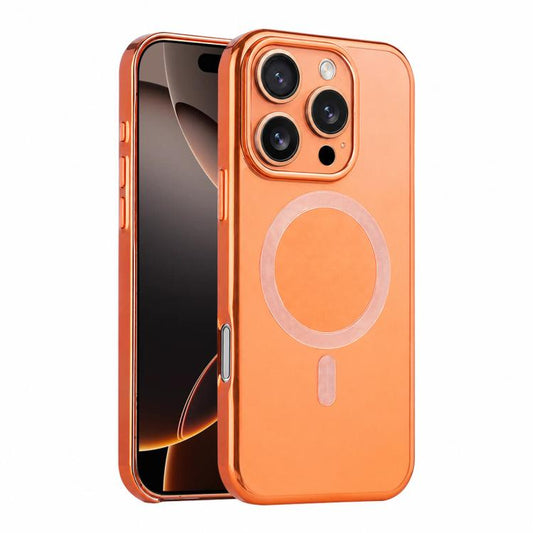 Flowing Gold Phantom Magnetic Shockproof Phone Case, For iPhone 16 Pro, For iPhone 16, For iPhone 15 Pro Max, For iPhone 15 Pro  