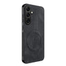 WANLONFENG SD Series Nappa Texture Magnetic Phone Case, For Galaxy S26 FE 5G  
