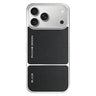 Electroplated Magnetic PC Hybrid PU Phone Case, For iPhone 17 Pro Max, For iPhone 17 Pro, For iPhone 17, For iPhone 16 Pro Max, For iPhone 16 Pro, For iPhone 16, For iPhone 15 Pro Max, For iPhone 15 Pro  