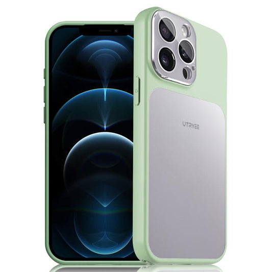 UTRYEE Colorful Silver Magnetic Phone Case, For iPhone 12 Pro Max, For iPhone 12 Pro  