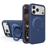 Liquid Silicone Magnetic Phone Case with Rotating Stand, For iPhone 17 Pro Max, For iPhone 17 Pro, For iPhone 17  