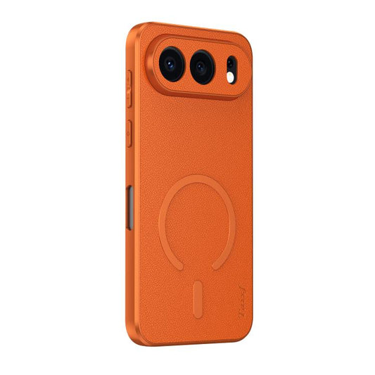 Goatskin Vegan Leather Magnetic Phone Case, For Honor 500 Global 155.8mm, For Honor X70 5G  