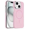 Gold Armor PC Thin Circle MagSafe Shockproof Phone Case, For iPhone 15 Plus, For iPhone 15  