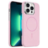 Gold Armor PC Thin Circle MagSafe Shockproof Phone Case, For iPhone 13 Pro Max, For iPhone 13 Pro  