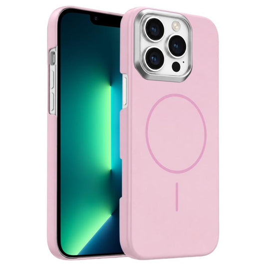 Gold Armor PC Thin Circle MagSafe Shockproof Phone Case, For iPhone 13 Pro Max, For iPhone 13 Pro  