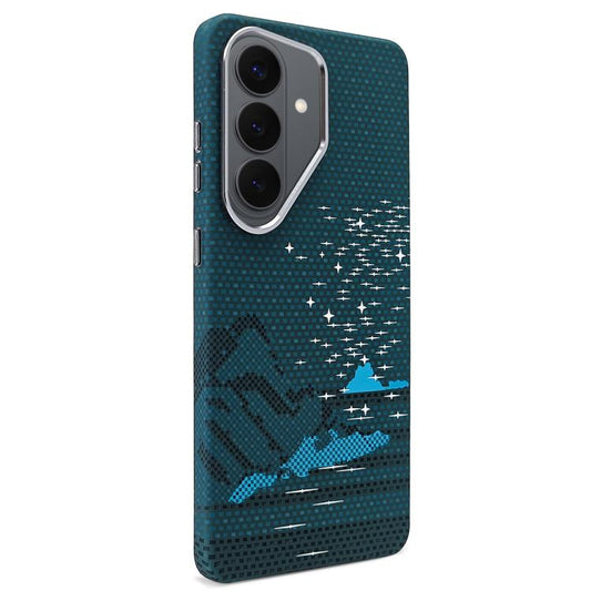 Kevlar Texture Water Sticker Magnetic Phone Case, For Galaxy S26+ 5G, For Galaxy S26 Ultra 5G, For Galaxy S26 5G, For Galaxy S25 5G, For Galaxy S25+ 5G, For Galaxy S25 Ultra 5G