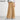 High-Waisted Wide-Leg Women Pants  M / Khaki