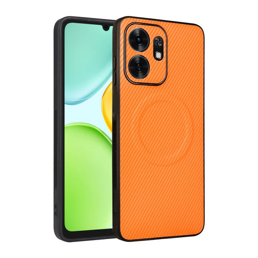 Precise Cutout Carbon Fiber Texture Vegan Leather Phone Case, For Honor X60 5G / X9c Smart 5G, For Honor Magic7, For Honor X8b  
