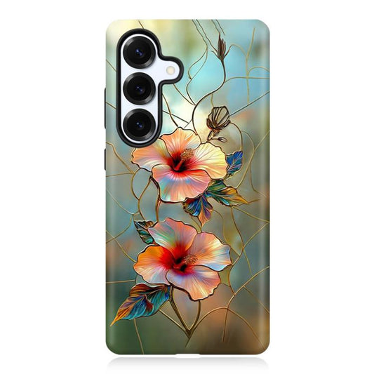 Colorful Romantic Art Floral Phone Case, For Galaxy S25 5G, For Galaxy S25+ 5G, For Galaxy S25 Ultra 5G  